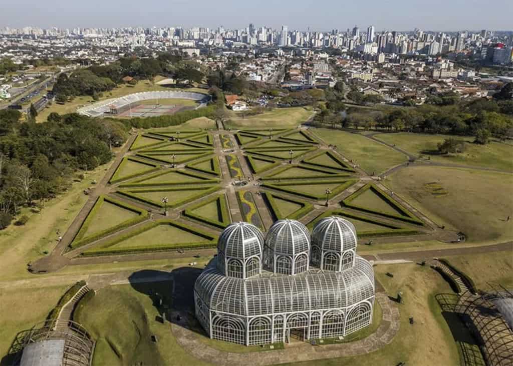 Jardim Botânico, turismo, Curitiba, turistas, cidade — Foto: Daniel Castellano/Divulgação/Prefeitura de Curitiba